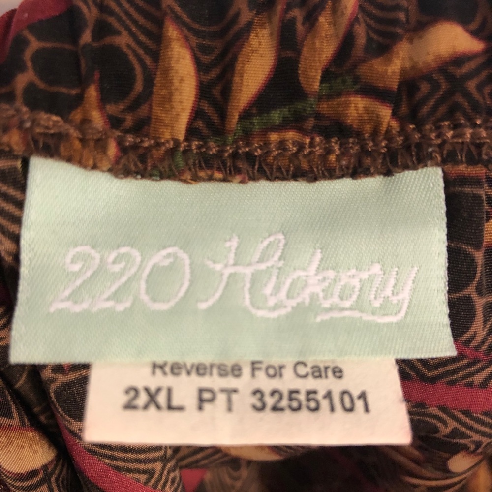 220 Hickory Plus Size Skirt 2x Petite - image 5